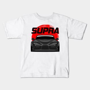 Black Supra MK V Kids T-Shirt